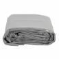Preview: Abdeckplane Grau 3x6 m 650 g/m²