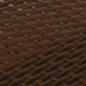 Preview: Balkon-Sichtschutz Braun und Schwarz 300x100 cm Poly Rattan