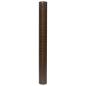 Preview: Balkon-Sichtschutz Braun und Schwarz 400x80 cm Poly Rattan