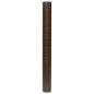 Preview: Balkon-Sichtschutz Braun und Schwarz 400x90 cm Poly Rattan