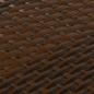 Preview: Balkon-Sichtschutz Braun und Schwarz 400x90 cm Poly Rattan