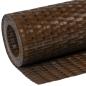 Preview: Balkon-Sichtschutz Braun und Schwarz 400x100 cm Poly Rattan