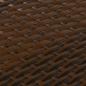 Preview: Balkon-Sichtschutz Braun und Schwarz 400x100 cm Poly Rattan