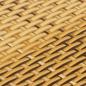 Preview: Balkon-Sichtschutz Hellbraun 300x90 cm Poly Rattan
