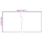 Preview: Balkon-Sichtschutz Hellbraun 300x90 cm Poly Rattan