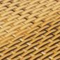 Preview: Balkon-Sichtschutz Hellbraun 400x80 cm Poly Rattan