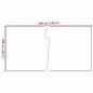 Preview: Balkon-Sichtschutz Hellbraun 500x100 cm Poly Rattan