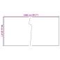 Preview: Balkon-Sichtschutz Hellbraun 1000x90 cm Poly Rattan