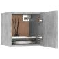 Preview: 8-tlg. TV-Schrank-Set Betongrau Holzwerkstoff