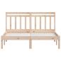 Preview: Massivholzbett Kiefer 140x190 cm