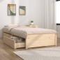 Preview: ARDEBO.de - Bett mit Schubladen 75x190 cm