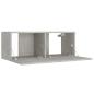 Preview: 8-tlg. TV-Schrank-Set Betongrau Holzwerkstoff