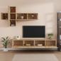 Preview: 7-tlg. TV-Schrank-Set Sonoma-Eiche Holzwerkstoff