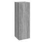Preview: 4-tlg. TV-Schrank-Set Grau Sonoma Holzwerkstoff