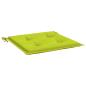 Preview: Gartenstuhl-Kissen 6 Stk. Knallgrün 50x50x3 cm Oxford-Gewebe