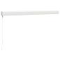 Preview: Markise Einziehbar Orange und Braun 3,5x2,5 m Stoff & Aluminium