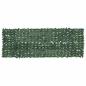 Preview: ARDEBO.de - Balkon-Sichtschutz mit Dunkelgrünen Blättern 300x100 cm
