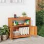 Preview: Garten-Konsolentisch 80x35x75 cm Massivholz Akazie