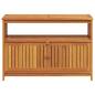 Preview: Garten-Konsolentisch 110x35x75 cm Massivholz Akazie