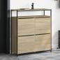 Preview: ARDEBO.de - Schuhschrank Sonoma-Eiche