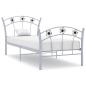 Preview: ARDEBO.de - Einzelbett mit Fußball-Design Grau Metall 90x200 cm