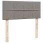 Preview: Boxspringbett mit Matratze Taupe 120x190 cm Stoff