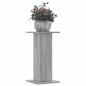 Preview: ARDEBO.de - Pflanzenständer 2 Stk. Grau Sonoma 30x30x60 cm Holzwerkstoff