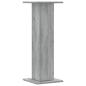 Preview: Pflanzenständer 2 Stk. Grau Sonoma 30x30x80 cm Holzwerkstoff