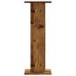Preview: Pflanzenständer 2 Stk. Altholz-Optik 30x30x80 cm Holzwerkstoff
