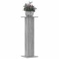 Preview: ARDEBO.de - Pflanzenständer 2 Stk. Grau Sonoma 30x30x95 cm Holzwerkstoff