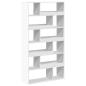 Preview: B?cherregal Wei? 100x33x187,5 cm Holzwerkstoff