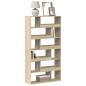 Preview: ARDEBO.de - B?cherregal Sonoma-Eiche 100x33x187,5 cm Holzwerkstoff