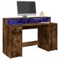 Preview: ARDEBO.de - Desk Räuchereiche 140 x 55 x 91 cm Engineered wood