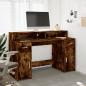 Preview: Desk Räuchereiche 140 x 55 x 91 cm Engineered wood