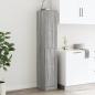 Preview: Apothekerschrank Grau Sonoma 30x41x174,5 cm Holzwerkstoff