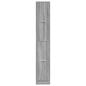 Preview: Apothekerschrank Grau Sonoma 30x41x174,5 cm Holzwerkstoff