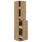 Preview: Apothekerschrank Artisan-Eiche 30x41x174,5 cm Holzwerkstoff