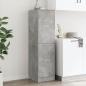Preview: Apothekerschrank Betongrau 40x41x144,5 cm Holzwerkstoff