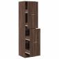 Preview: Apothekerschrank Eichen-Optik 40x41x174,5 cm Holzwerkstoff