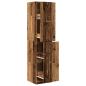 Preview: Apothekerschrank Altholz-Optik 40x41x174,5 cm Holzwerkstoff