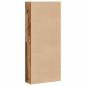 Preview: Bücherregal Altholz-Optik 80x30x189 cm Holzwerkstoff