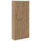 Preview: Highboard Artisan-Eiche 82,5x30,5x185 cm Holzwerkstoff