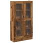 Preview: Highboard Altholz-Optik 82,5x30,5x150 cm Holzwerkstoff