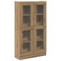 Preview: Highboard Artisan-Eiche 82,5 x 30,5 x 150 cm Holzwerkstoff