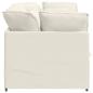 Preview: Modulares Sofa mit Kissen Samt Cream