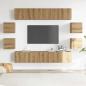Preview: TV-Schrankset Artisan-Eiche Holzwerkstoff