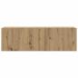 Preview: 8-tlg. TV-Schrank-Set Wandmontage Artisan-Eiche Holzwerkstoff