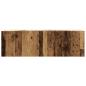 Preview: 2-tlg. TV-Schrank-Set Wandmontage Altholz-Optik Holzwerkstoff
