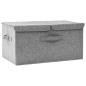 Preview: Lagerboxen Vliesstoff Grau