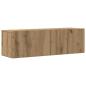 Preview: 6-tlg. TV-Schrank-Set Wandmontage Artisan-Eiche Holzwerkstoff